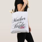 Eenvoudige moeder van de bruid trouwen | Boodschap Tote Bag (Dichtbij)
