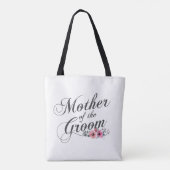 Eenvoudige moeder van de bruidegom trouw | Boodsch Tote Bag (Achterkant)