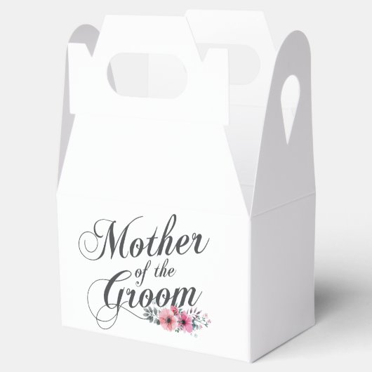 Eenvoudige Moeder van de Bruidegom Trouw | Favor b Bedankdoosjes (Geopend)