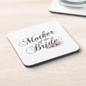 Eenvoudige moeder van het bruidhuwelijk | ONDERZET Bier Onderzetter (Linkerzijde)