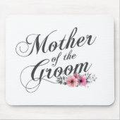 Eenvoudige moeder van het Groom Wedding | Mousepad Muismat (Voorkant)