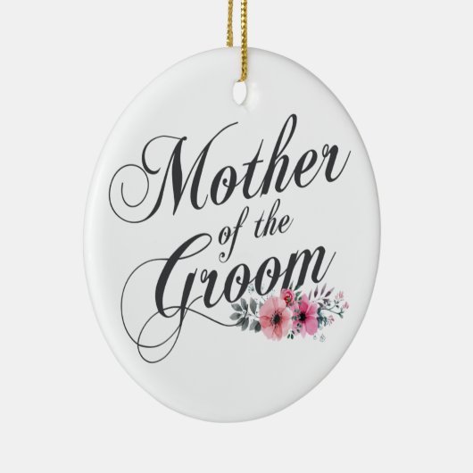 Eenvoudige moeder van het Groom Wedding | ORNAMENT (Rechts)