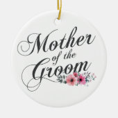 Eenvoudige moeder van het Groom Wedding | ORNAMENT (Voorkant)