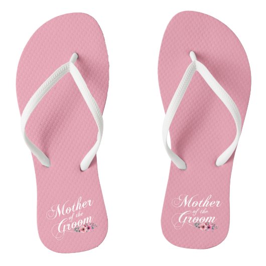 Eenvoudige moeder van het Groom Wedding | Teenslip Teenslippers (Voetbed)