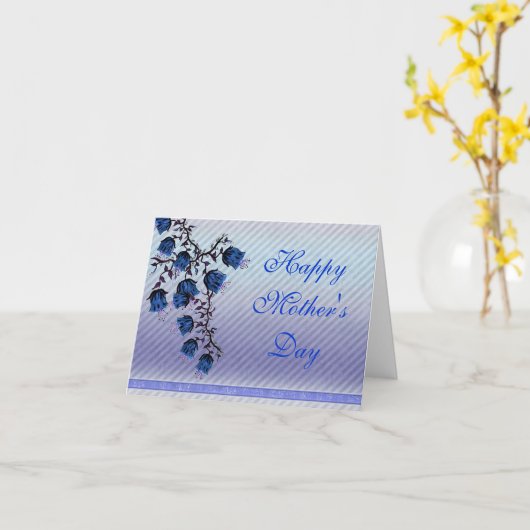 Eenvoudige Moederdag Kaart (Gele Bloem)