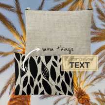 Eenvoudige Moederdag Minimal Print Cut Sew Bag