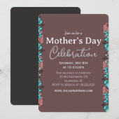 Eenvoudige Moederdag viering | Plattelandsthema Kaart (Voorkant / Achterkant)