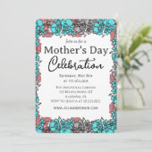 Eenvoudige Moederdag viering | Plattelandsthema Kaart (Staand voorkant)