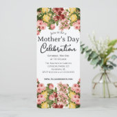 Eenvoudige Moederdag viering | Plattelandsthema Kaart (Staand voorkant)