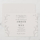 Eenvoudige momenten beide ouders crème afgerond kaart (Voorkant / Achterkant)