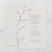 Eenvoudige momenten beide ouders Stem Round Kaart (Voorkant / Achterkant)