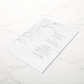 Eenvoudige momenten Ouders HandDrawn Stem Folie We Folie Uitnodiging (Gedraaid)