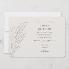 Eenvoudige momenten Vrijgezellenfeest Stem Cream R Kaart