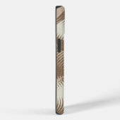 Eenvoudige Monogram Elegant Boho-telefoondraagtas Case-Mate iPhone Case (Achterkant / Rechts)