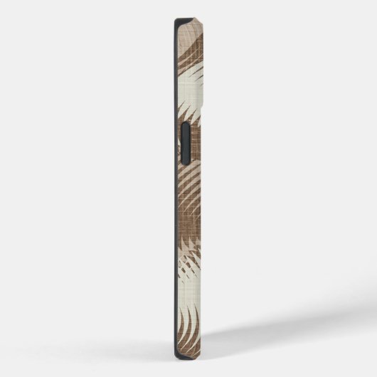 Eenvoudige Monogram Elegant Boho-telefoondraagtas Case-Mate iPhone Case (Achterkant / Rechts)