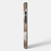 Eenvoudige Monogram Elegant Boho-telefoondraagtas Case-Mate iPhone Case (Achterkant / Links)