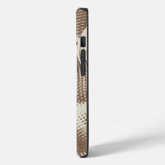 Eenvoudige Monogram Elegant Boho-telefoondraagtas Case-Mate iPhone Case (Achterkant / Links)