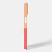 Eenvoudige Monogram Naam Typografie Case-Mate iPhone Case (Achterkant / Rechts)