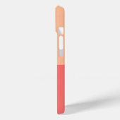 Eenvoudige Monogram Naam Typografie Case-Mate iPhone Case (Achterkant / Links)