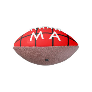 Eenvoudige monogram voeg je naam letter man minima american football