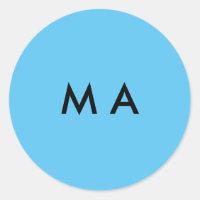 Eenvoudige monogram voeg je naam letter man minima