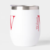 Eenvoudige monogrammen Naam Gepersonaliseerd (Rechts)