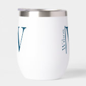 Eenvoudige monogrammen Naam Gepersonaliseerd (Rechts)