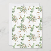 Eenvoudige mooie Christelijke bruiloft Kaart (Achterkant)