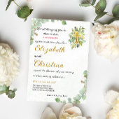 Eenvoudige mooie Christelijke bruiloft Kaart