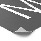 Eenvoudige Motivatie uitwerkingen van de Hustle Ty Poster (Hoek)