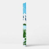 Eenvoudige, naadloze achtergrond - oude handtekeni Case-Mate iPhone case (Achterkant / Rechts)