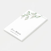 Eenvoudige naam en bedrijfstitel van Griekenland Post-it® Notes (Schuin)