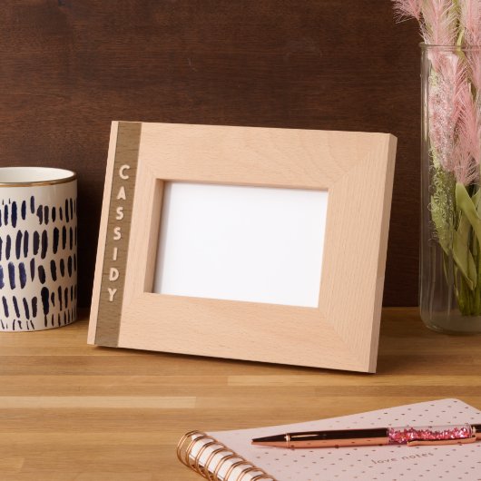 Eenvoudige naam gegraveerde lijstjes (Links)