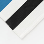 Eenvoudige naam van typografie fleece deken (Hoek)