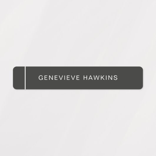 Eenvoudige naamlabels labels (Design 1)