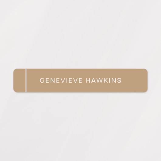 Eenvoudige naamlabels labels (Design 2)