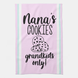 Eenvoudige Nana's Cookies Kleinkinderen Alleen Keu Theedoek
