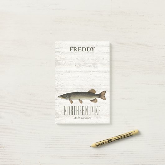 Eenvoudige Natuur hout Post-it® Notes (Op bureau)