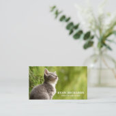 Eenvoudige Natuur Professional-fotografie Visitekaartje (Staand voorkant)