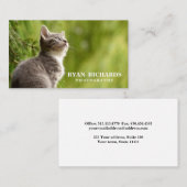 Eenvoudige Natuur Professional-fotografie Visitekaartje (Voorkant / Achterkant)