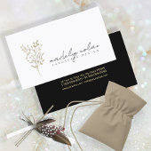 Eenvoudige Natuur verliest kalligrafie-ID934 Visitekaartje