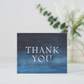 Eenvoudige Navy Blue Budget Business - Hartelijk d (Staand voorkant)