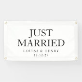 Eenvoudige net getrouwde auto banner (Horizontaal)