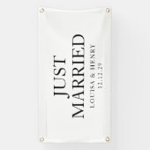 Eenvoudige net getrouwde auto banner (Verticaal)