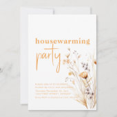 Eenvoudige Neutrale Thanksgiving Diner Party Uitno Kaart (Voorkant)