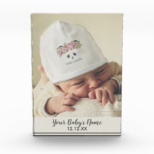 Eenvoudige nieuwe baby aangepaste kinderkamer foto (Voorkant)