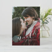 Eenvoudige Noel kerstkaarten Feestdagenkaart (Staand voorkant)