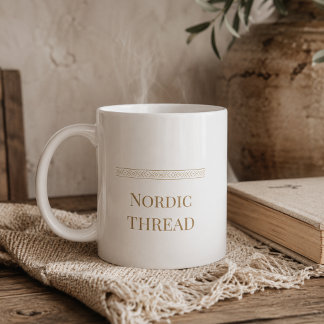 Eenvoudige Nordic Thread Classic Mok, 330 ml Koffiemok