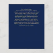 Eenvoudige Nuestra BODA Spaanse Huwelijksuitnodigi (Achterkant)