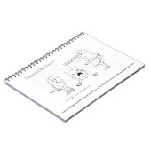 Eenvoudige objectiviteit #3 - Notitieblok Notitieboek (Linkerzijde)